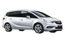 Minibus Hire Wakefield - Vauxhall Zafira 7-Seater - Minibus hire Wakefield